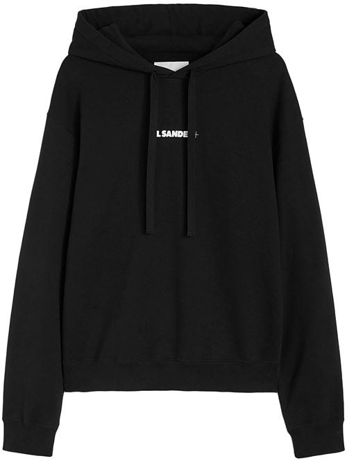 black hoodie JIL SANDER | J47GU0129J20039001